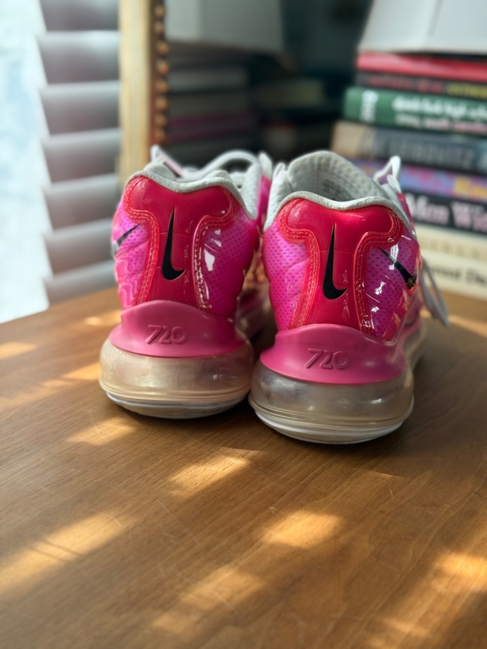 RARE Nike x Heron Preston Collab Air Max 720 Hyper Pink CK9761-997 Men’s 8.5 - Picture 16 of 16